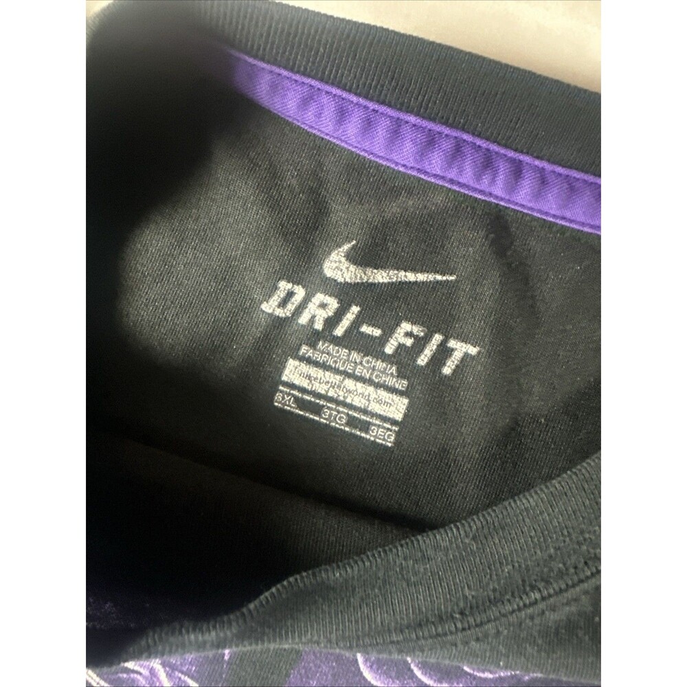 2014 Nike Kobe Bryant 9 Mamba Mentality T-Shirt Lakers Sheath Logo Mens Sz 3 XL - Picture 4 of 8